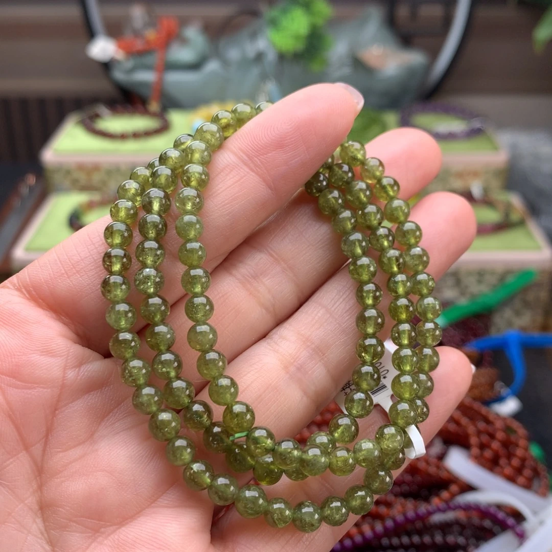 手串未镶嵌石榴石手串5.3