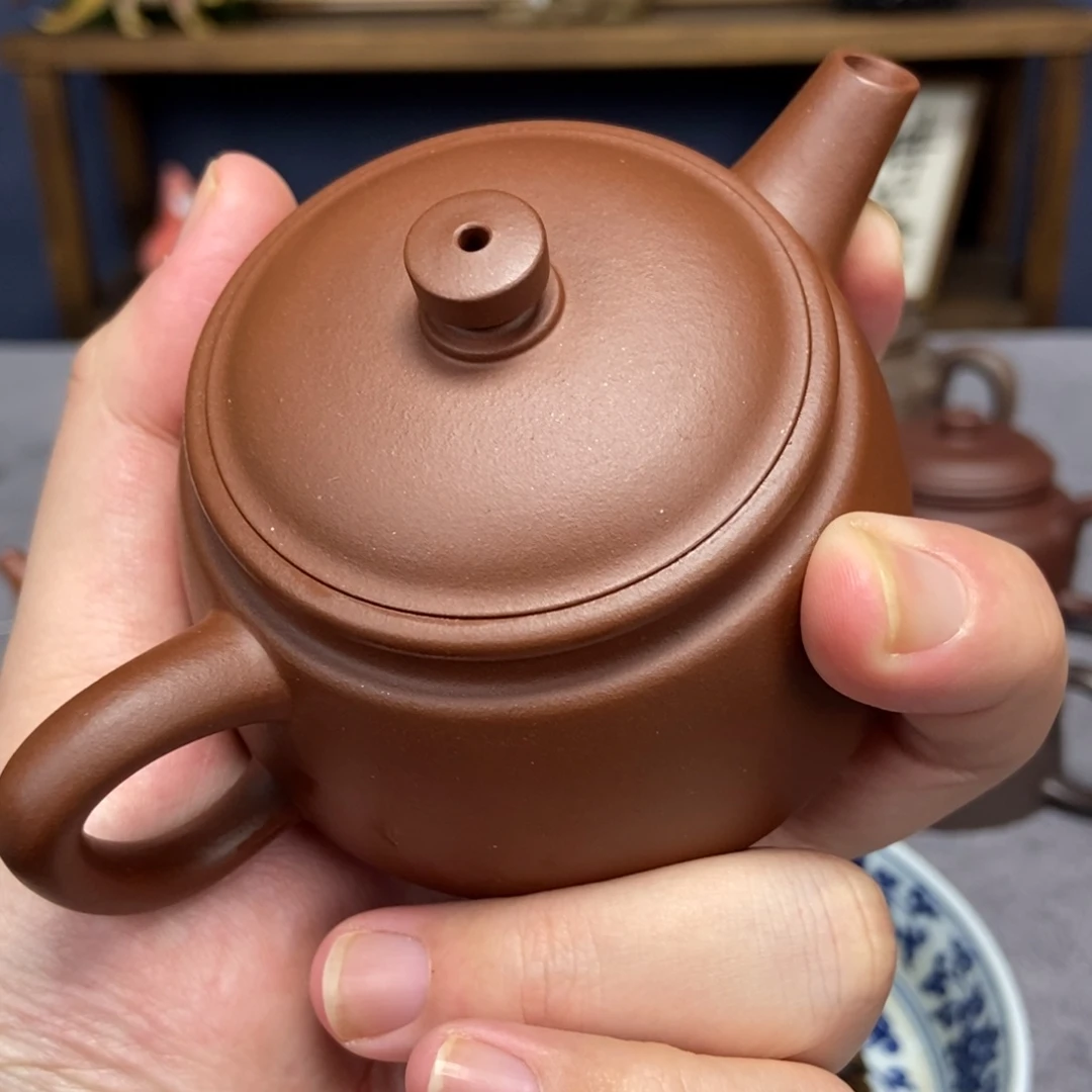 茶壶紫砂H****h金钟紫砂壶