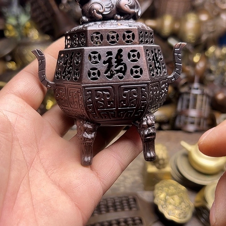 文玩铜器工艺把玩摆件