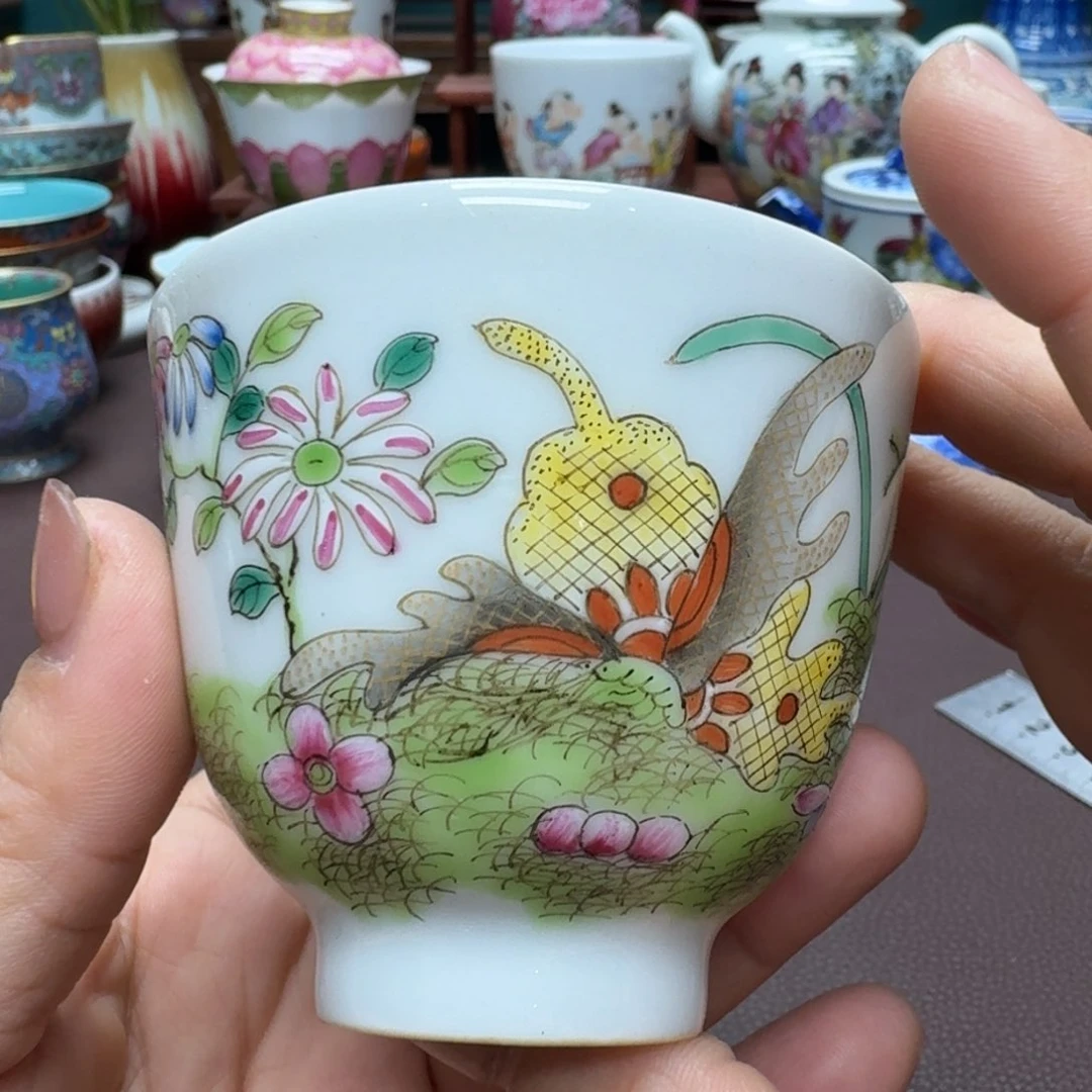 瓷片景德镇仿古手工制作精品展示