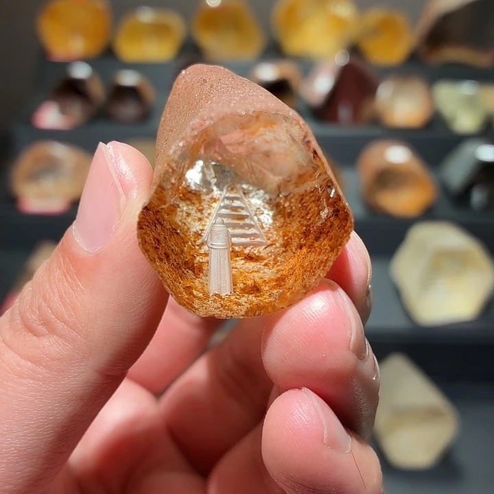 开***赵珠宝半成品未镶嵌水晶