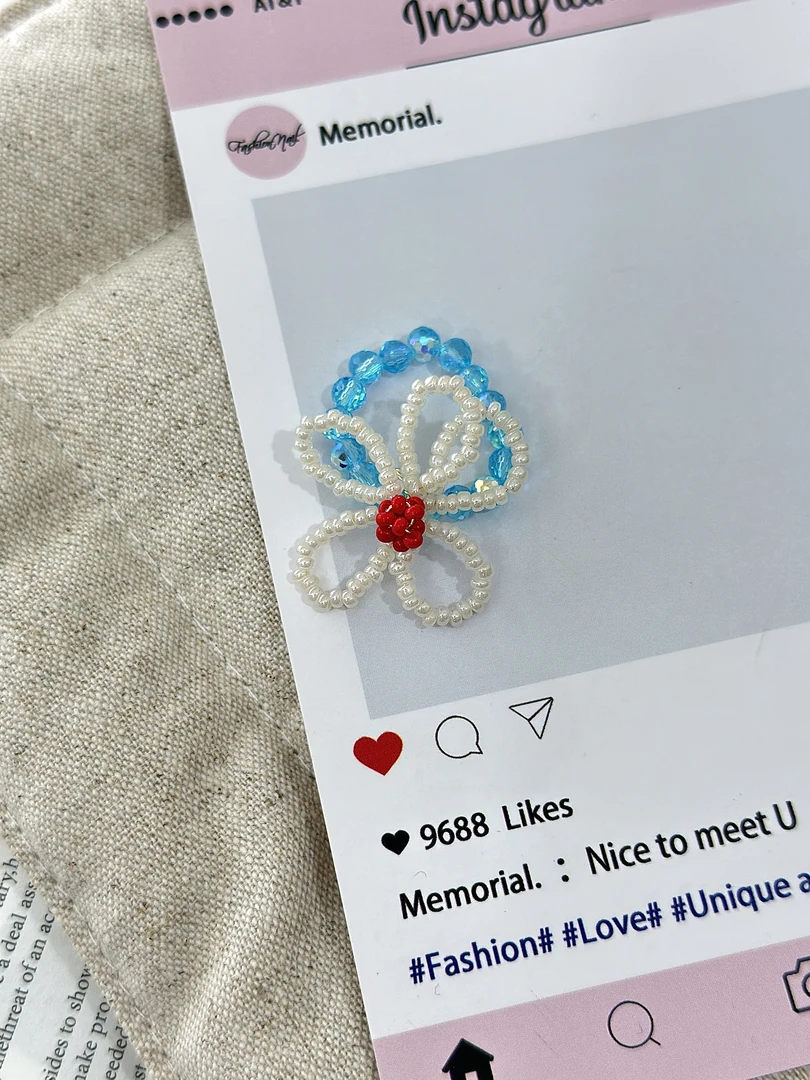 非金属树脂戒指 韩国东大门定制款原创气质时尚百搭戒指  J12