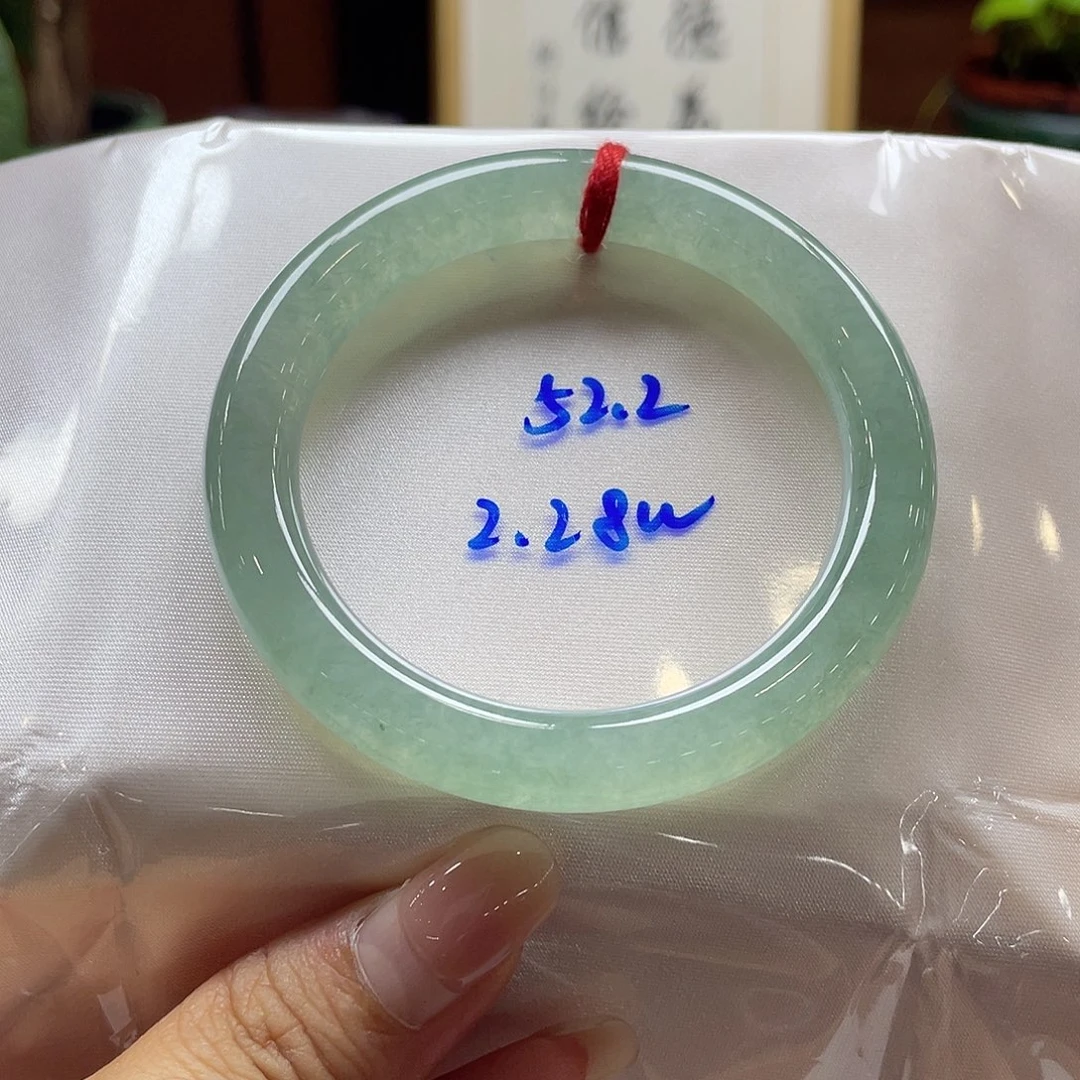 翡翠未镶嵌手镯28 号链接