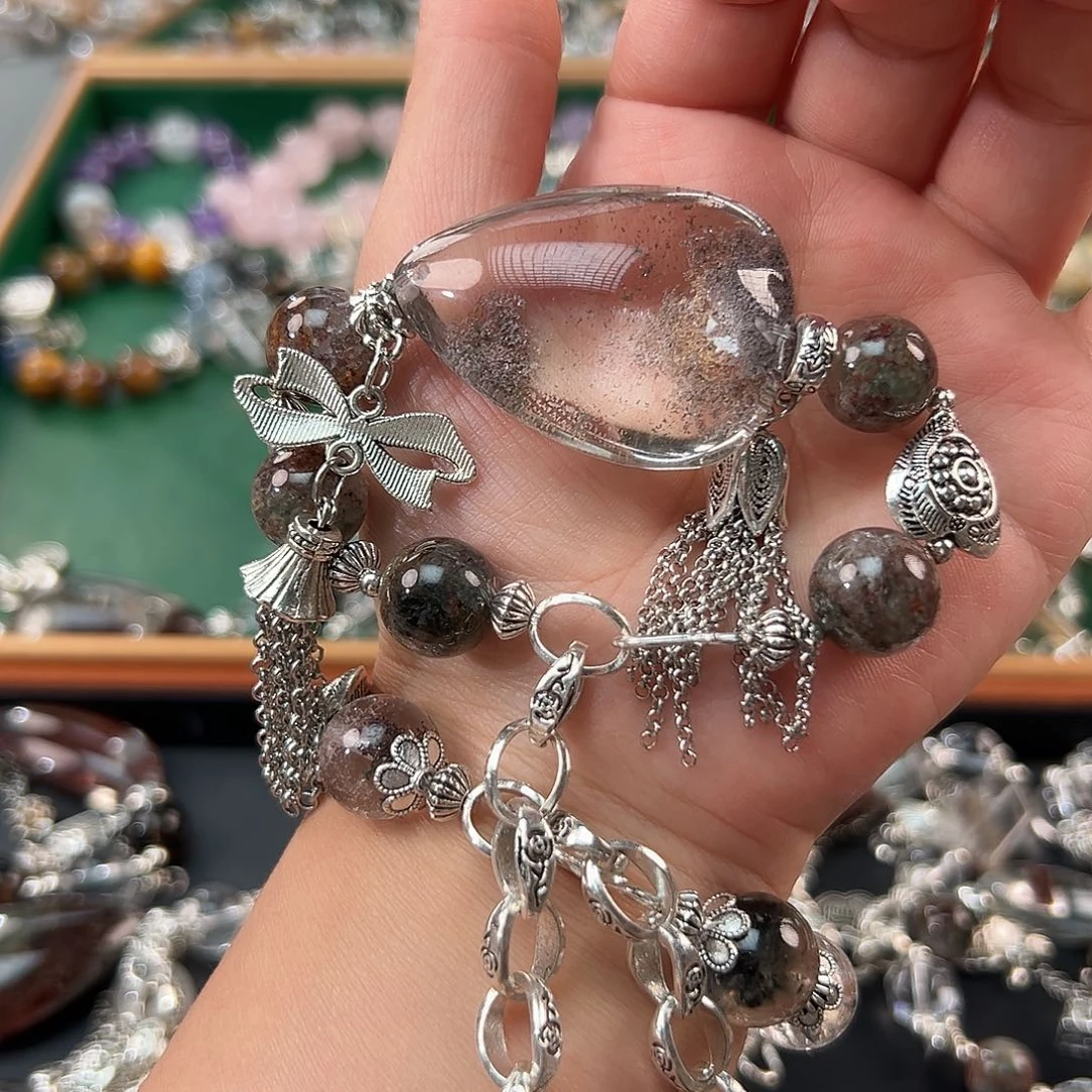 水晶手链合金一****?手串