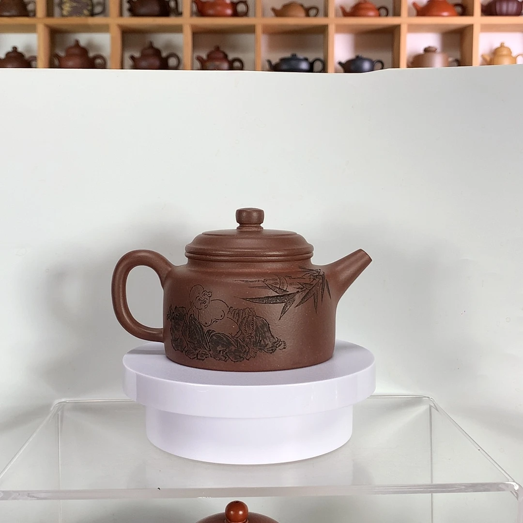 茶壶紫砂紫砂壶手工制作1