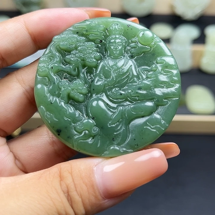 颈饰未镶嵌和田玉