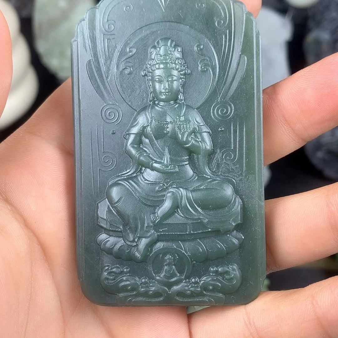 未镶嵌和田玉挂件