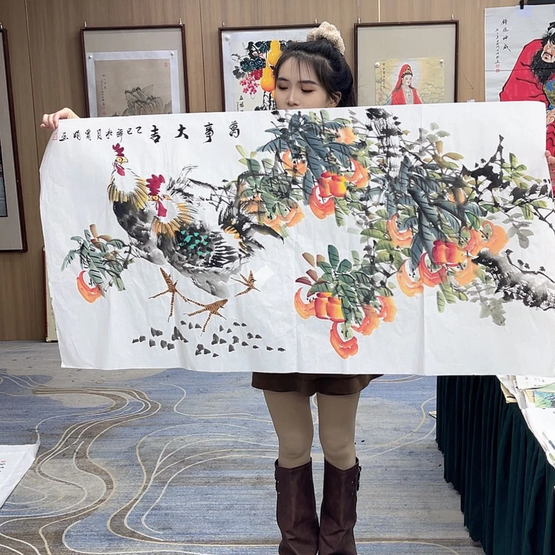 国画00美女福利画画手画手