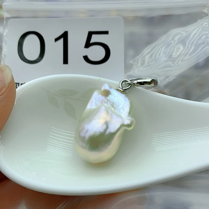 淡水珍珠颈饰银S925镶嵌