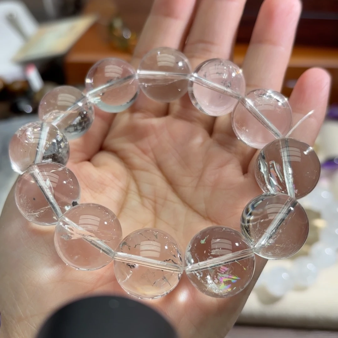 未镶嵌手链水晶白阿塞18