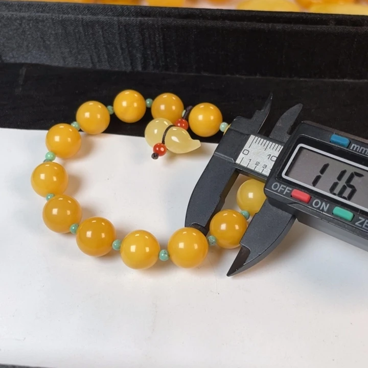 未镶嵌蜜蜡裸石蜜蜡手串