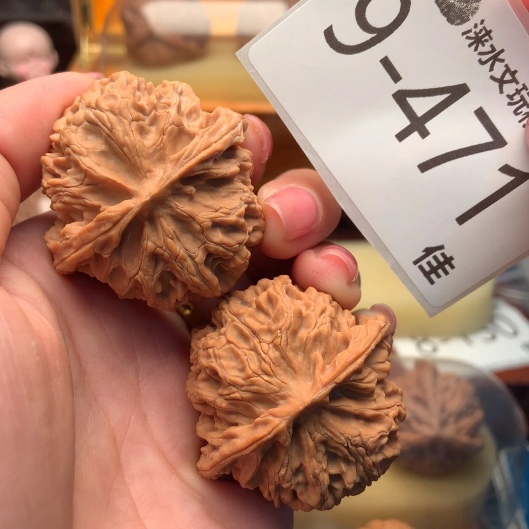 文玩核桃把件42苹果