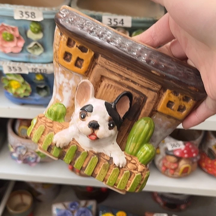 粗陶材质多肉花盆