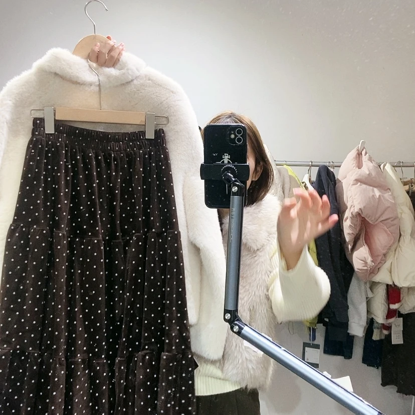 【闪购商品】波点半裙