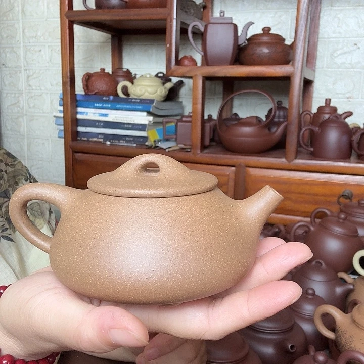 茶壶底槽青石飘280cc半手工