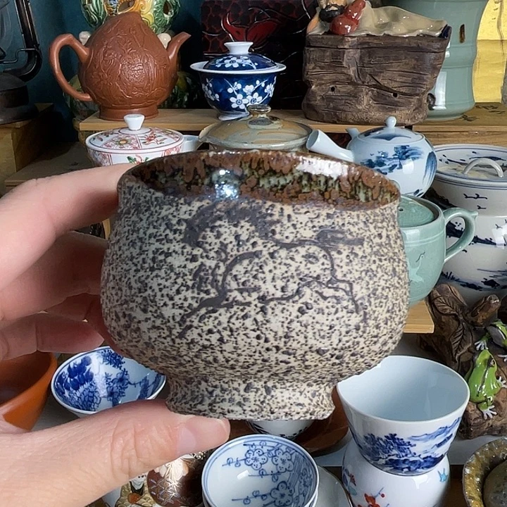 瓷片相马杯子好看的哦