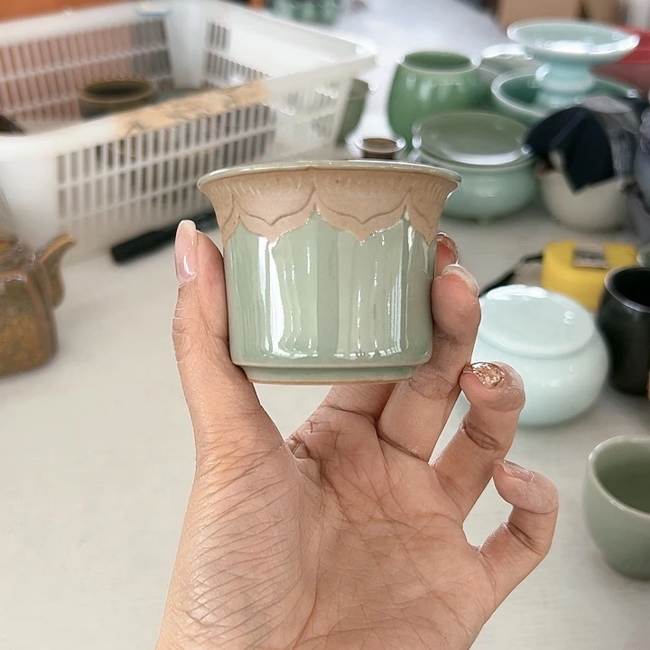 小米茶器龙泉青瓷
