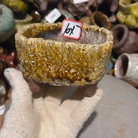 粗陶花盆手工花盆制作就这样了