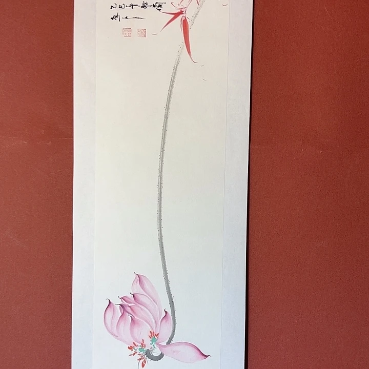 国画听兰老师花鸟