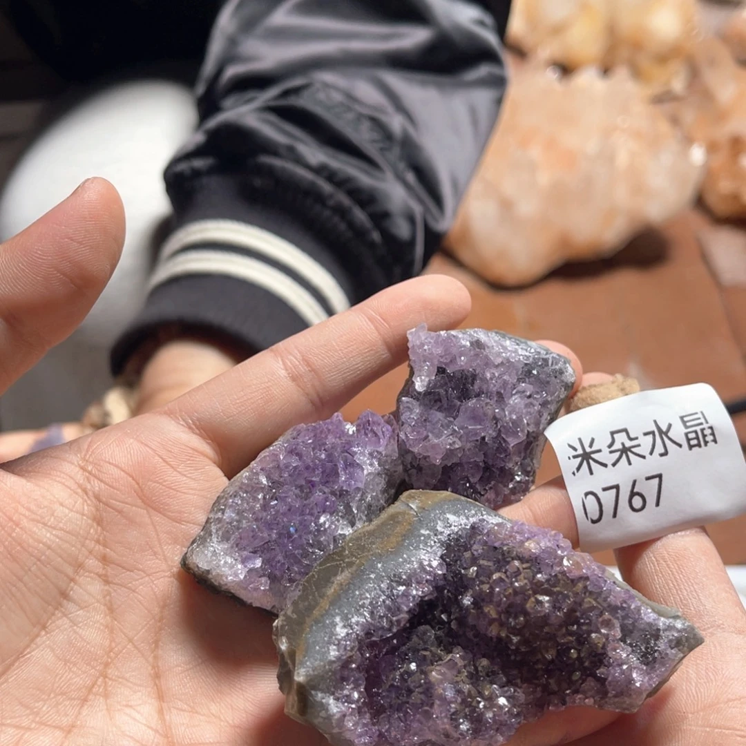 我***客未镶嵌水晶珠宝半成品水晶