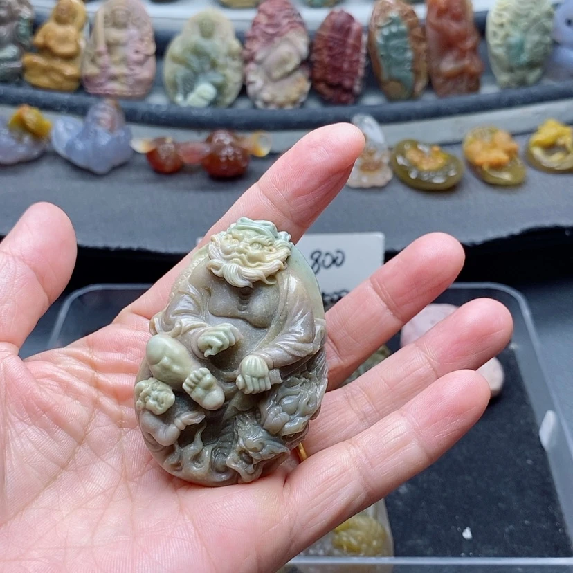 【闪购商品】定制石英质玉吊坠未镶嵌