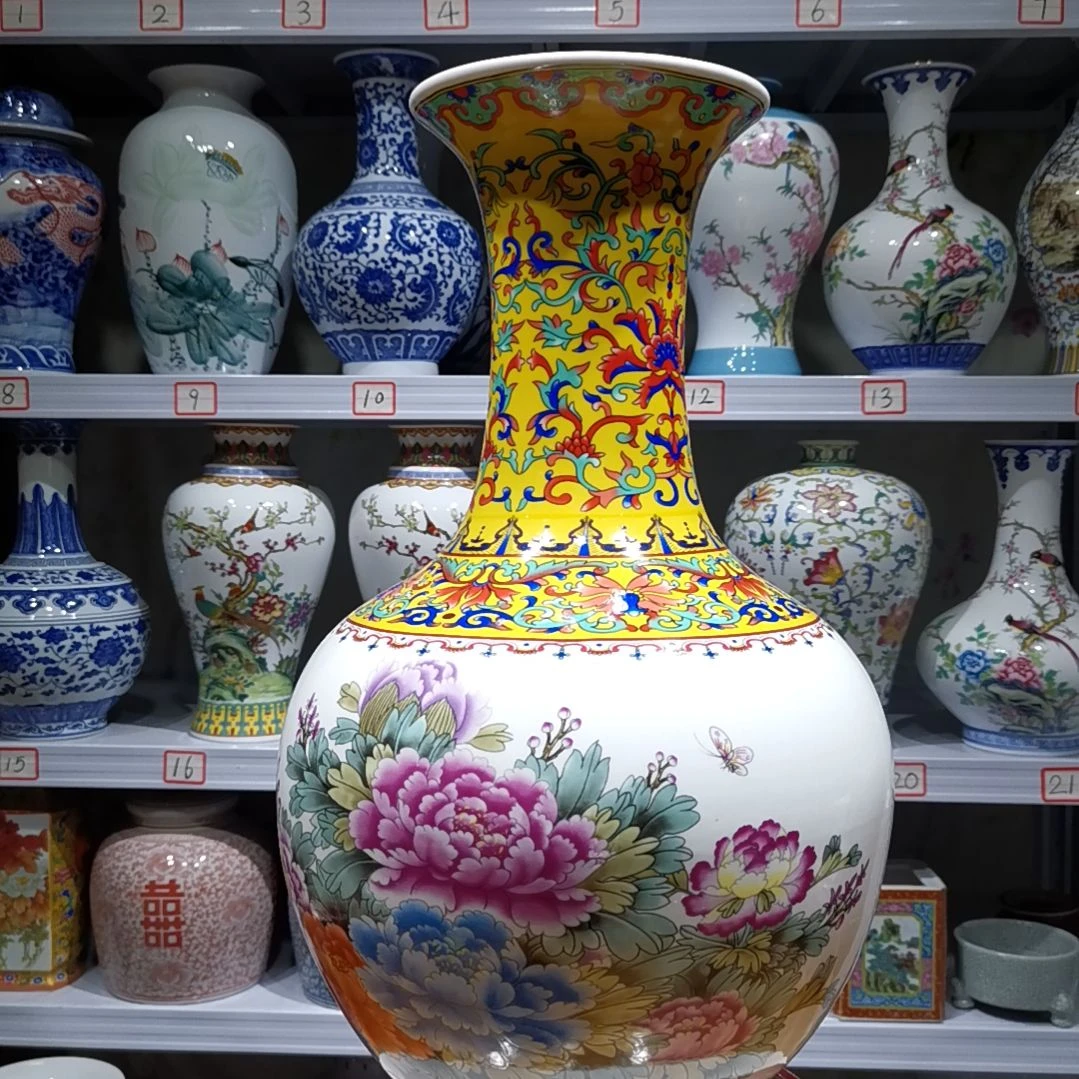 瓶平*景德镇陶瓷花瓶摆件