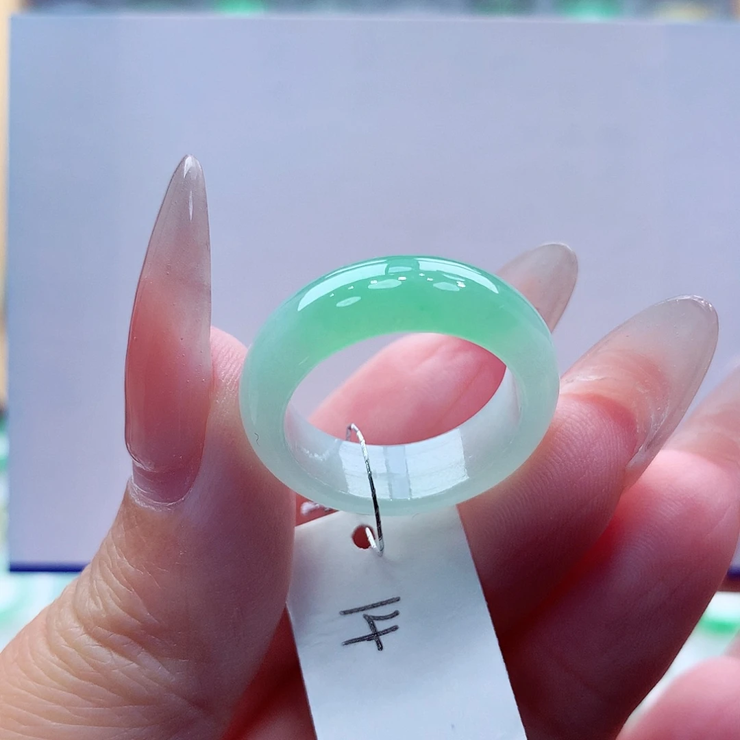 翡翠未镶嵌戒指缅甸A货