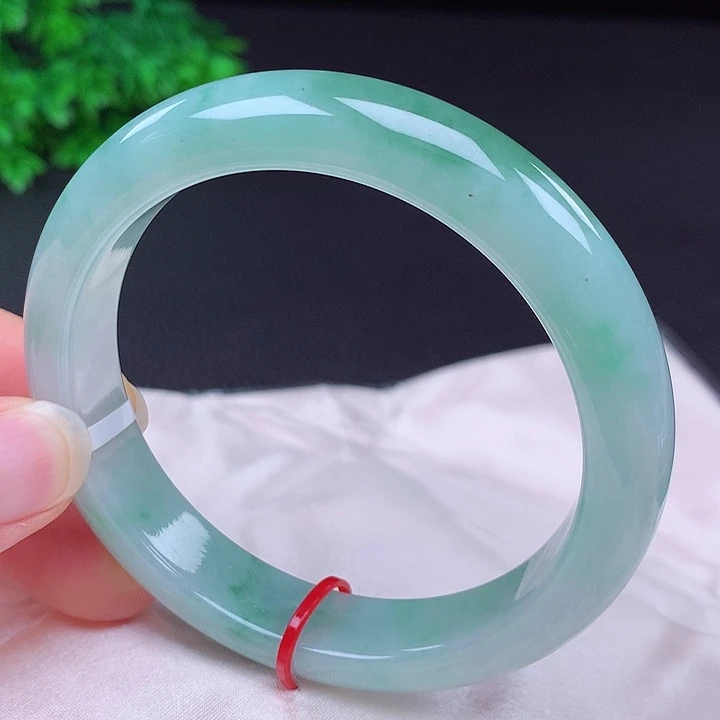 翡翠未镶嵌手镯61圈431912