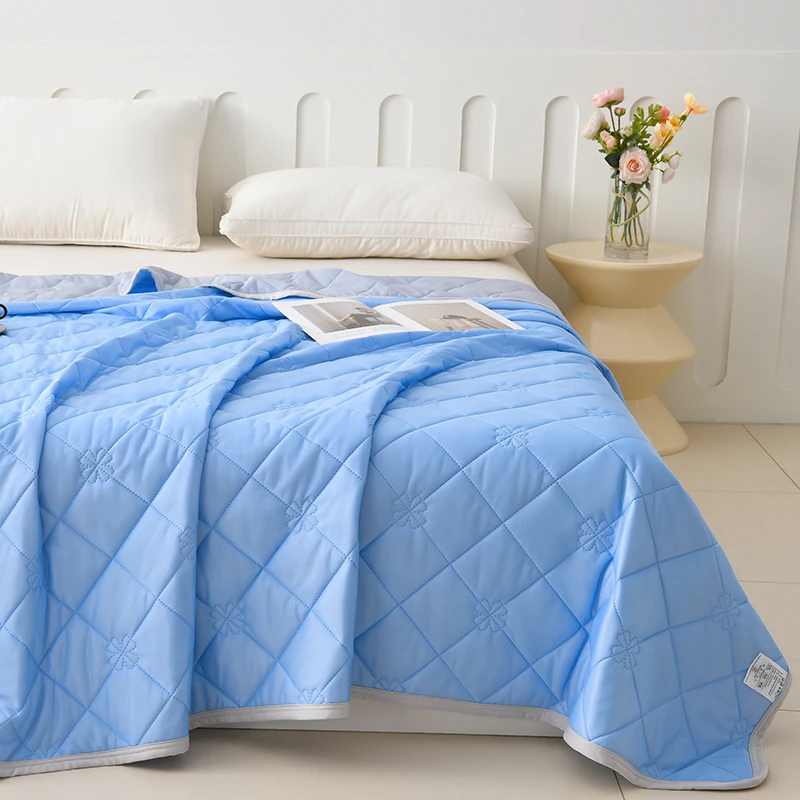 A类艾草凉感科技空调被夏凉被