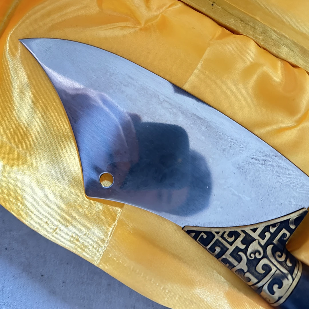 A15 龙泉昊天宝剑小屠龙唐横刀手工锻打一体未开刃