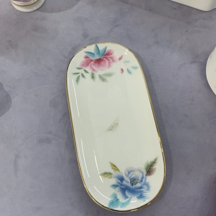 36%以上骨粉骨瓷6寸毛巾碟一个