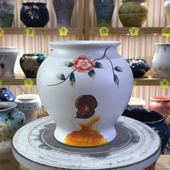 罐景德镇手工高温陶瓷