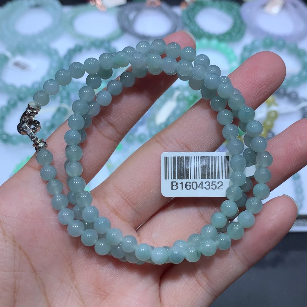 未镶嵌手串翡翠天然