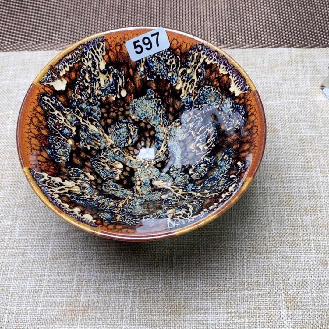 ?**大建窑建盏主人茶盏597