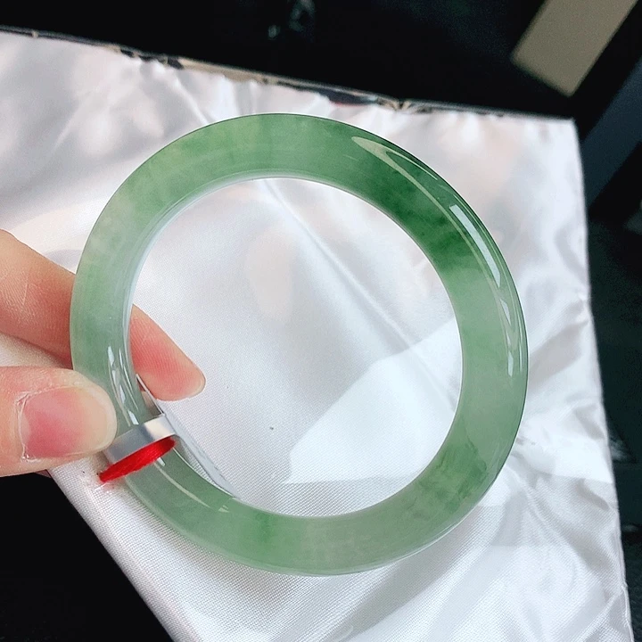 翡翠未镶嵌手镯缅甸天然a货翡翠手镯