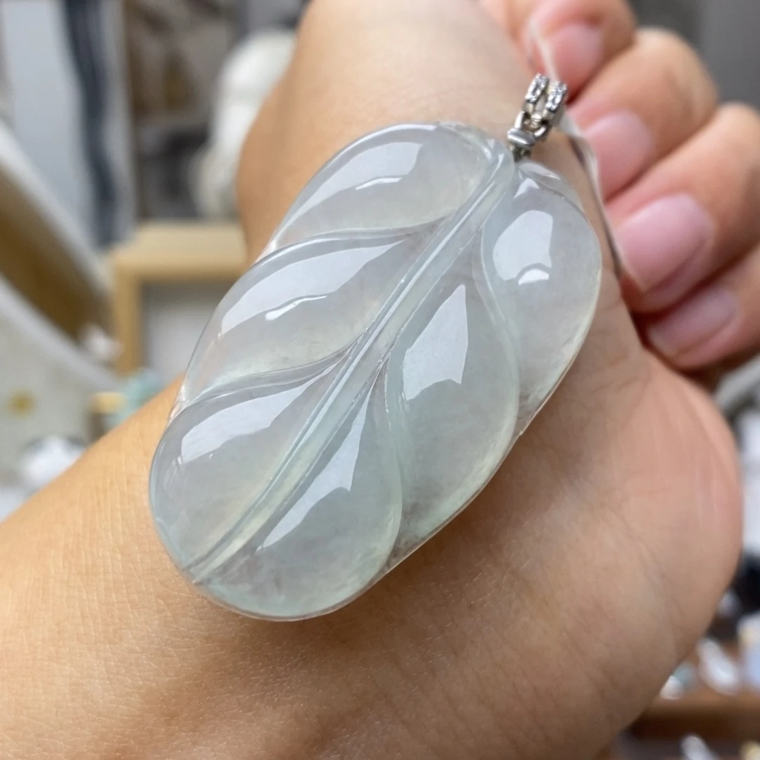 【闪购商品】颈饰银S925镶嵌翡翠29