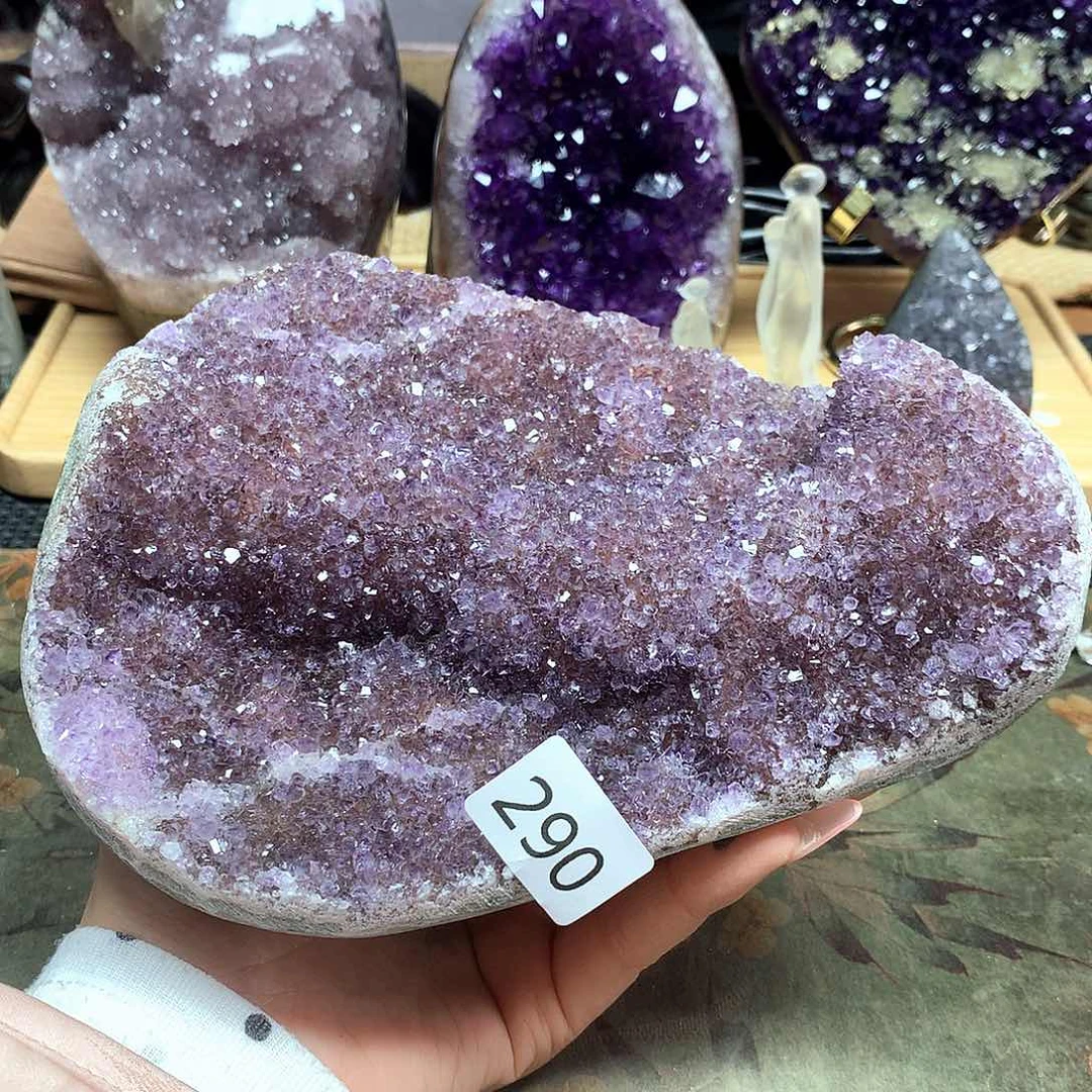 紫晶大型摆件（非配饰）未镶嵌