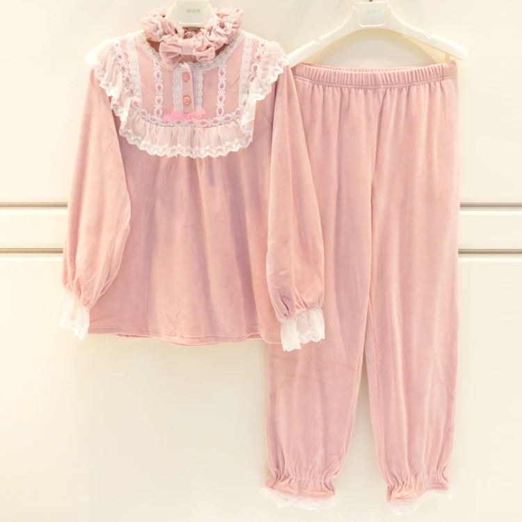 品牌睡衣女春秋家居服22089