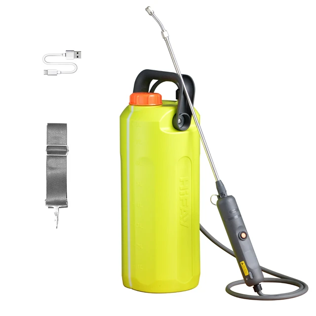 泓霏电动喷雾器8L喷壶院子浇花壶施肥打药充电喷水壶园艺自动喷壶