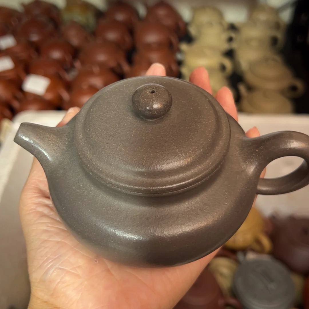 紫砂茶壶宜兴紫砂壶天青