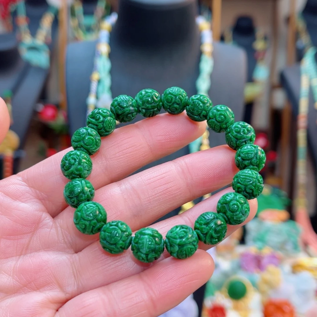 翡翠手串未镶嵌48小时鉴赏期