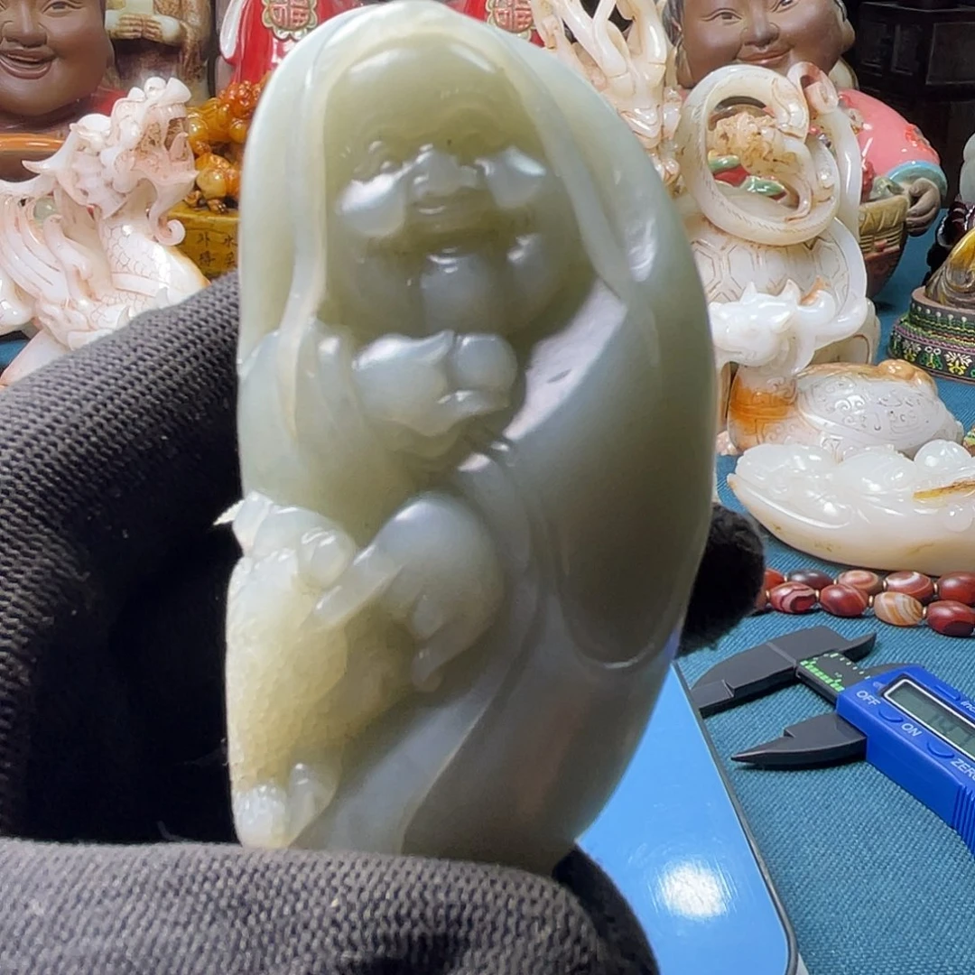 和田玉（糖玉）未镶嵌颈饰