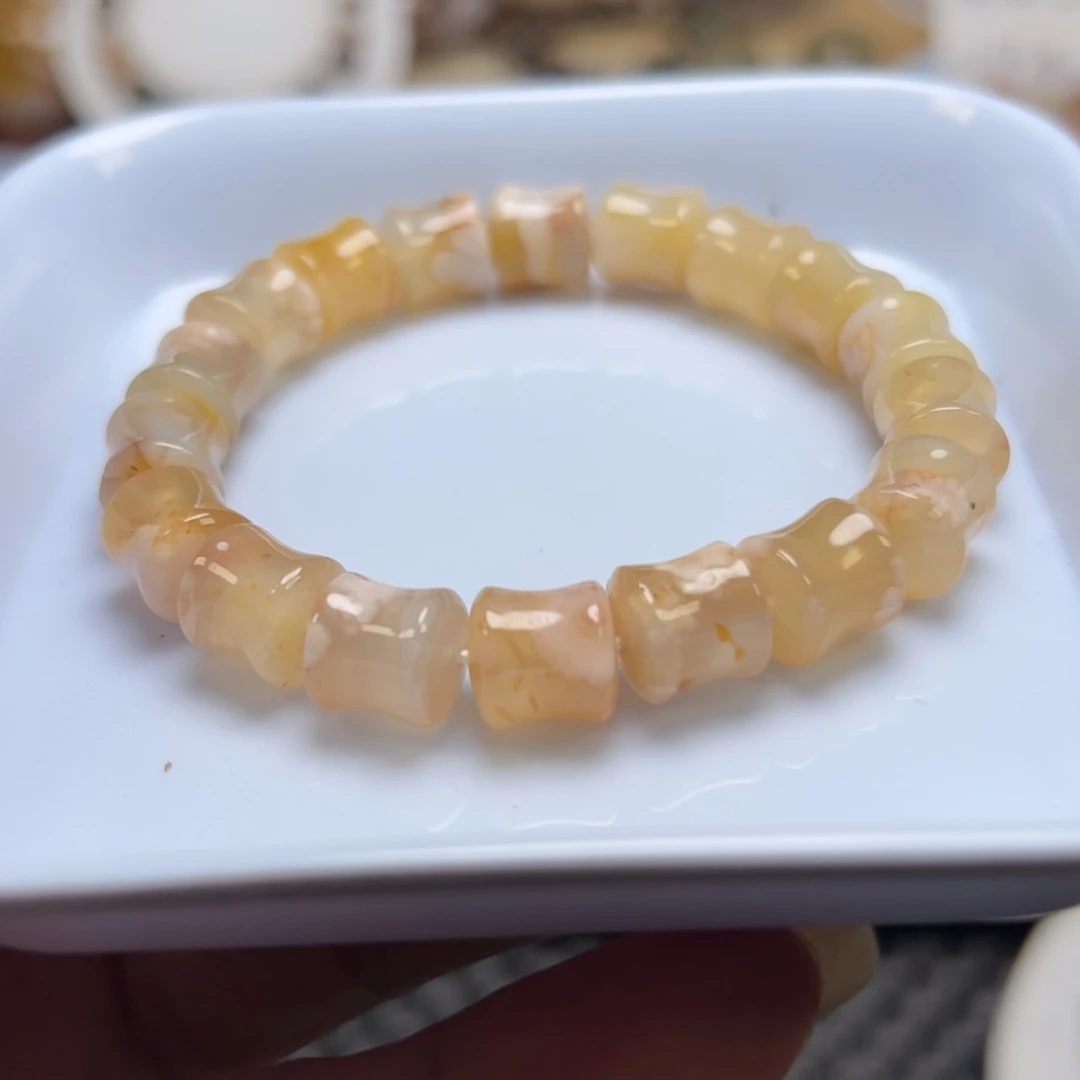 未镶嵌玛瑙/玉髓珠宝半成品