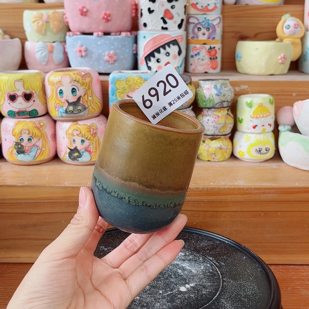 6920内口5.5景德镇手工制作瑕疵