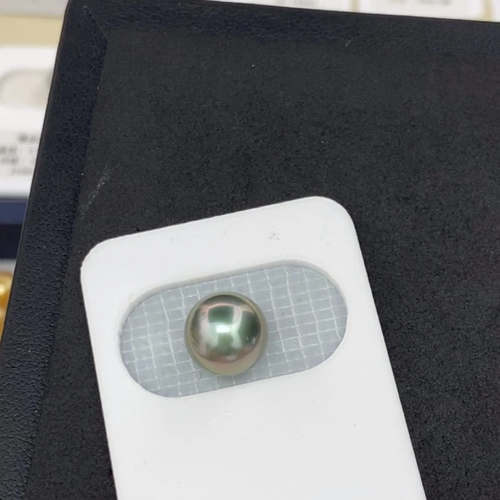 海水珍珠裸珠大溪地10-11无瑕品质