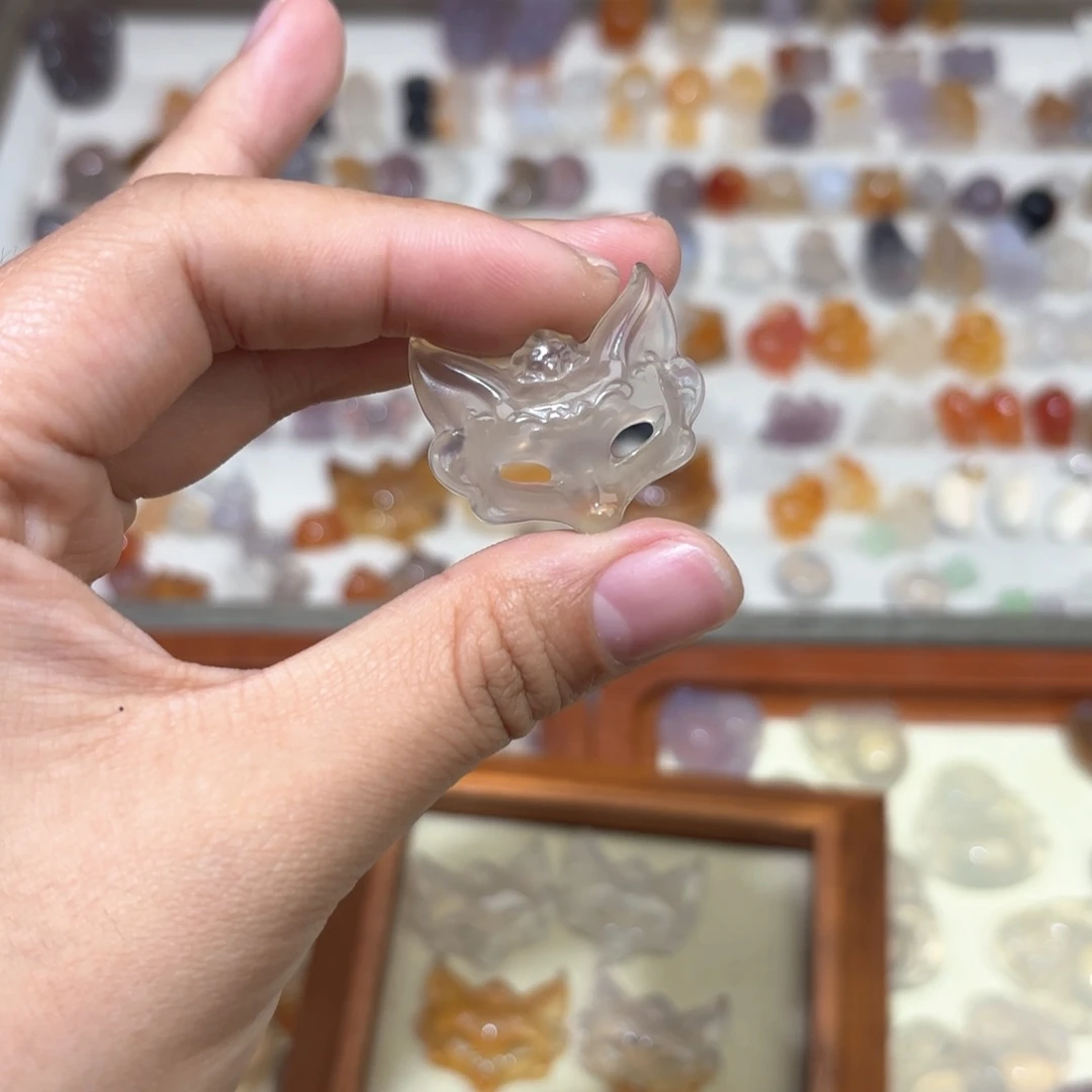 玛瑙/玉髓颈饰未镶嵌酸****咪