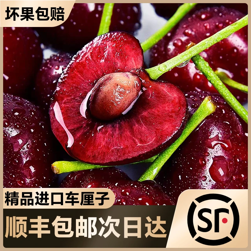 【顺丰次日达】拉宾斯车厘子3JD 10市斤 净重5公斤原箱装 智利进口车厘子脆甜大樱桃