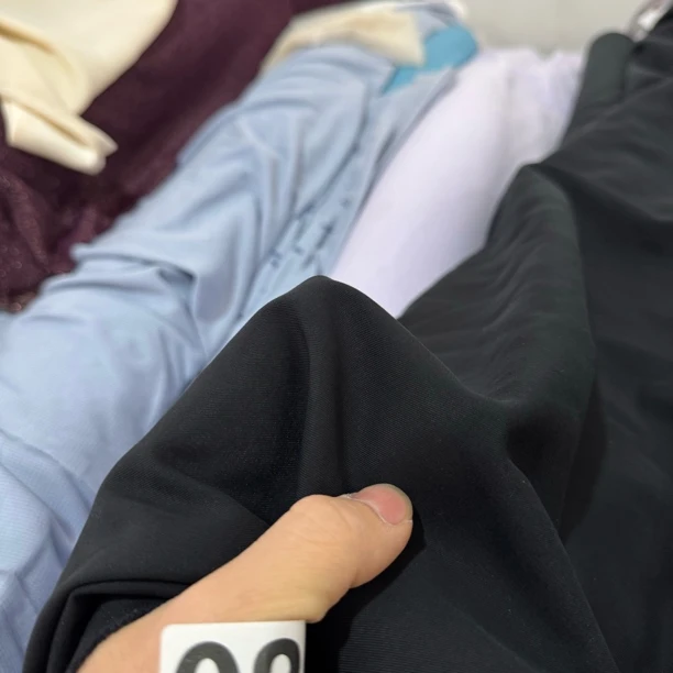 21 TR铜安丝纱卡西装面料3米价