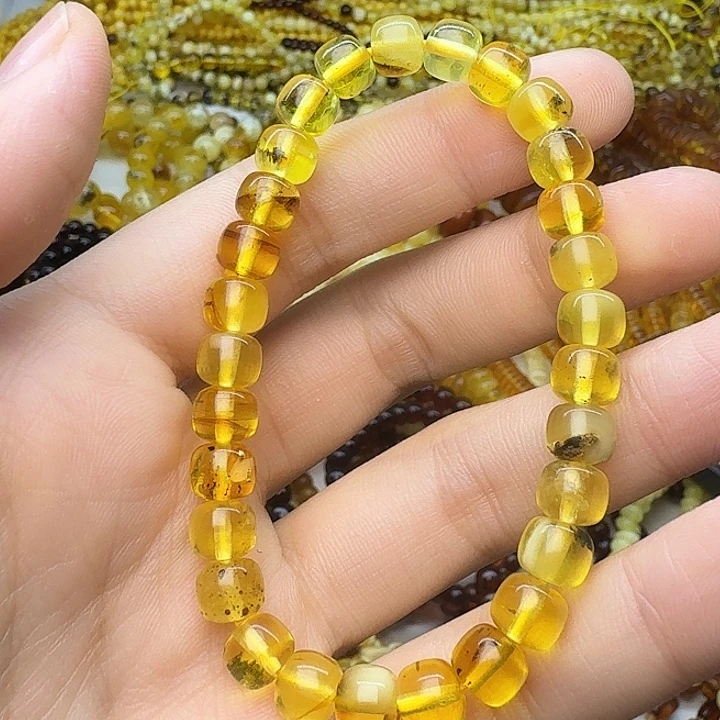 琥珀未镶嵌珠宝奇石