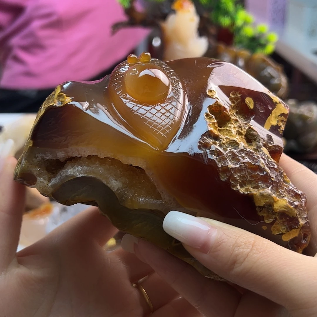 玛瑙/玉髓未镶嵌吊坠(不含链)